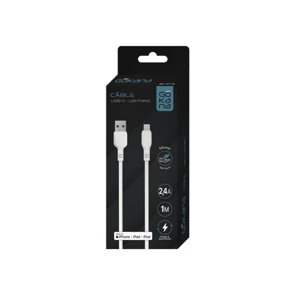 Câble USB-A vers lightning