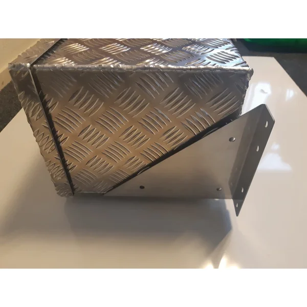 DE HAAN BOX O - 700x240x300 mm - boîte à timon aluminium étanche à l'eau et à la poussière - avec serrures Butterfly ou en T