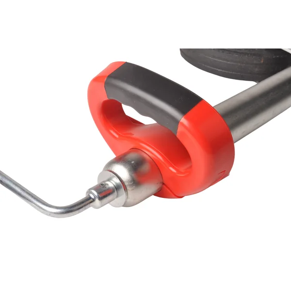 Dispositif de manœuvre Premium pour roue jockey 48 mm - caoutchouc solide