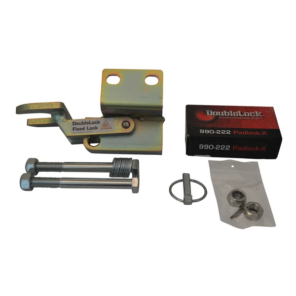 DoubleLock WAK35 Fixed Lock - Antivol de Tête approuvé par le SCM pour Boîtier d'attelage freinée