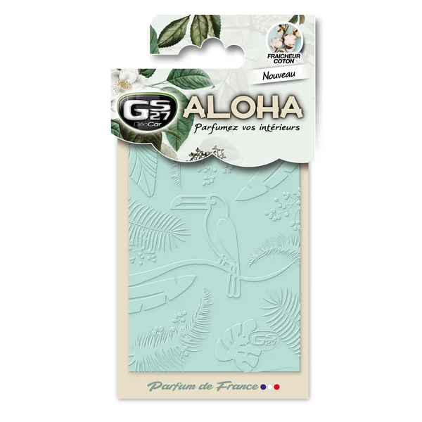Désodorisant DEOCAR ALOHA fraicheur coton