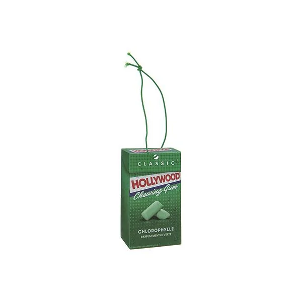 Désodorisant HOLLYWOOD carte parfumée Chlorophylle
