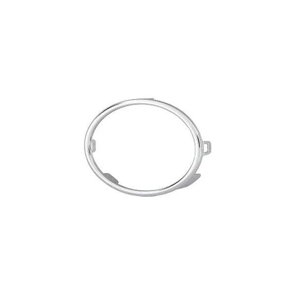 Enjoliveur Anneau antibrouillard gauche pour VOLKSWAGEN GOLF VI de 2008 à 2012, chromé, Neuf