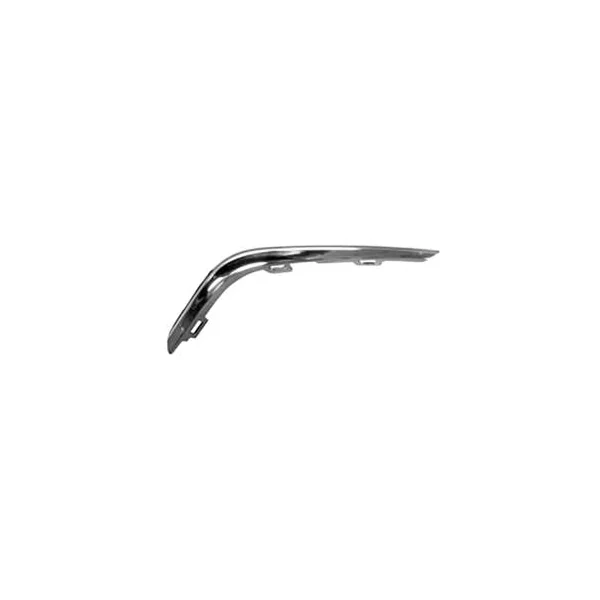 Enjoliveur grille de calandre gauche pour PEUGEOT 107 phase 3, 2012-2014, moulure chromée, pare