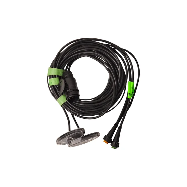 Faisceau de câble Aspöck - 5,5 mètres - 13 broches - 2x connecteur 5 broches - avec feux de gabarit prémontés