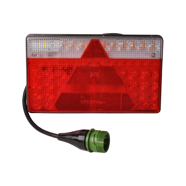 Feu arrière de remorque - Aspöck MultiLED 2 - droite - 240x140x35 mm - entièrement LED - connecteur ASS2 à 7 broches baïonnette - étanche