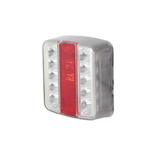 Feu arrière de remorque - Cantonal LED - droite - 100x100x35 mm - petit format