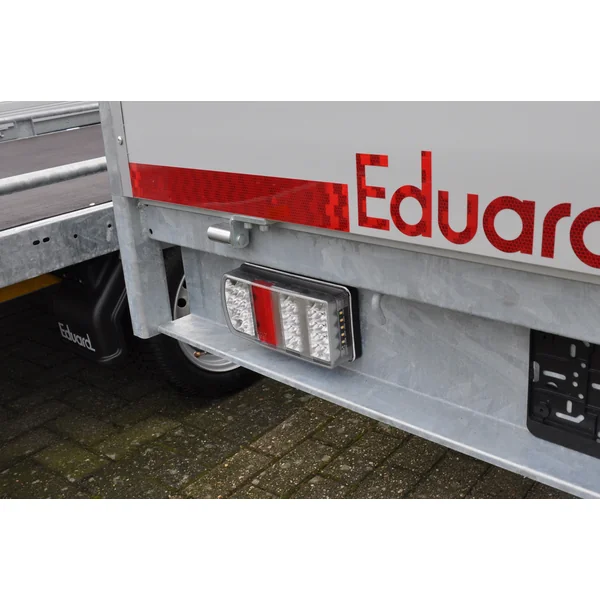 Feu arrière de remorque - Cantonal LED - gauche - 228x100x53 mm - connecteur 5 broches baïonnette