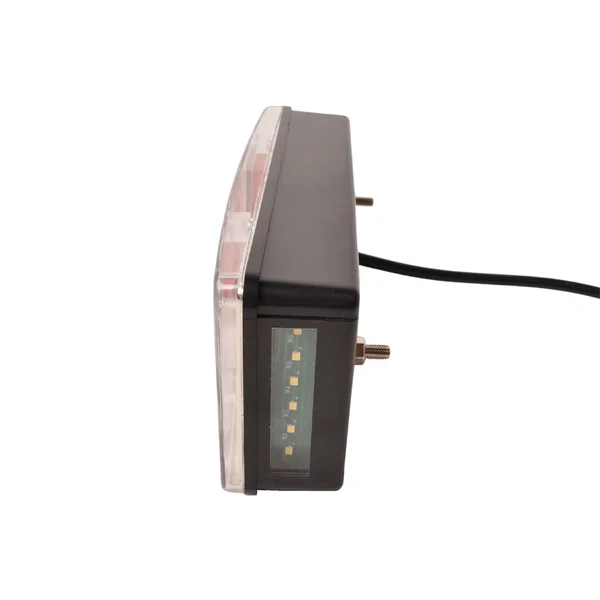 Feu arrière de remorque - Cantonal LED - gauche - 228x100x53 mm - connecteur 5 broches baïonnette