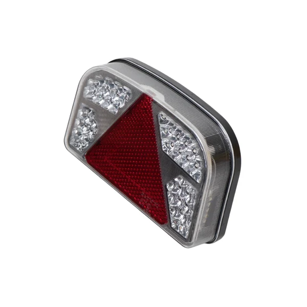 Feu arrière de remorque - Cantonal LED - gauche - 244x149x48 mm - 56 LEDs