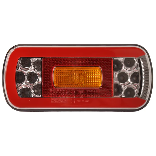 Feu arrière de remorque - Fristom FT-130 LED - gauche - 220x110x50,5 mm - avec feu de brouillard