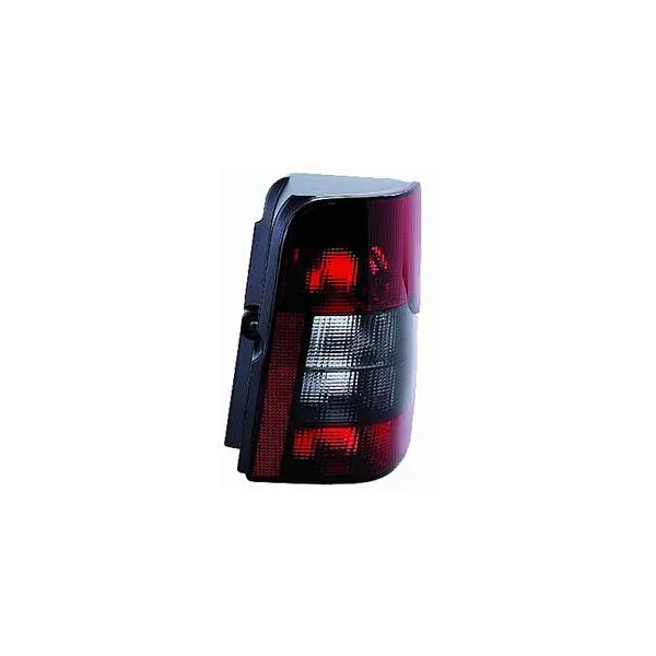 Feu arrière droit pour PEUGEOT PARTNER I phase 1, 1996-2002, rouge fumé, (hayon), Neuf