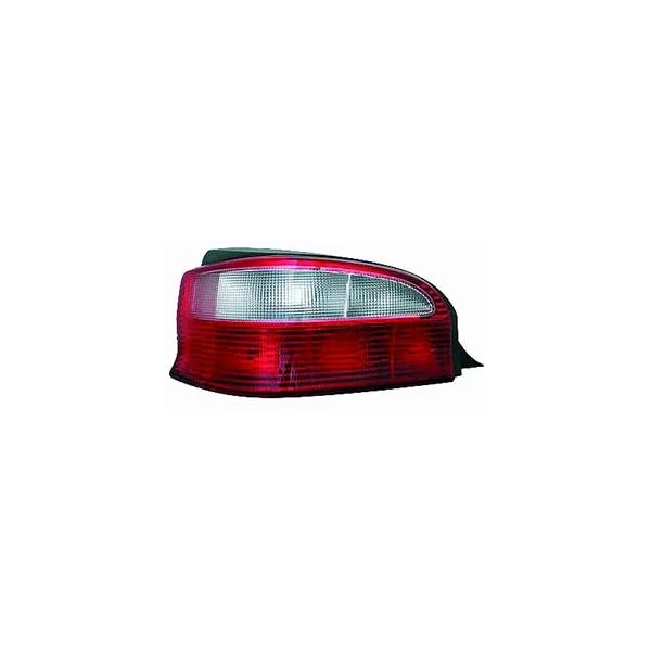 Feu arrière gauche pour CITROËN SAXO phase 2, 1999-2003, rouge/blanc, Neuf