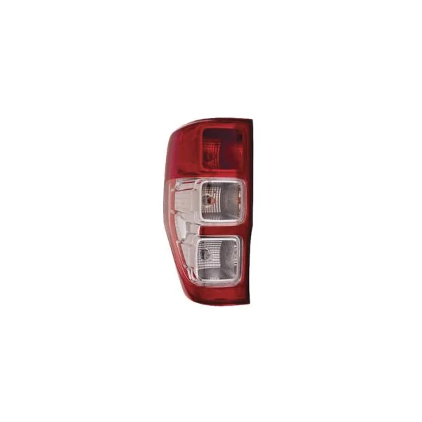 Feu arrière gauche pour FORD RANGER, 2016-2018, rouge, sans feu antibouillard arrière, neuf