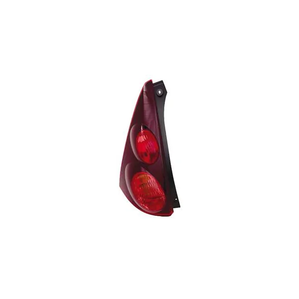 Feu arrière gauche pour PEUGEOT 107 phase 1, 2005-2008, noir, Neuf