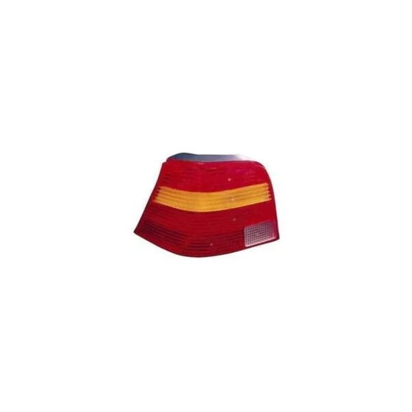 Feu arrière gauche pour VOLKSWAGEN GOLF IV, 1998-2003, rouge/orange, (modèle 3/5 portes), Neuf