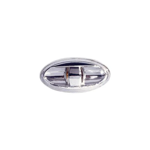 Feu clignotant répétiteur droit ou gauche pour CITROËN C2 phase 2, 2008-2010, blanc transparent