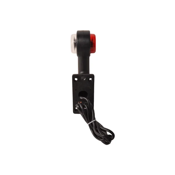 feu de gabarit à LED angle droit rouge/blanc - droite