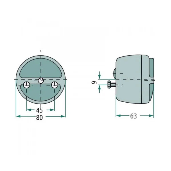 Feu de position et clignotant - Porsche Diesel - Junior, Standard, Super, Master