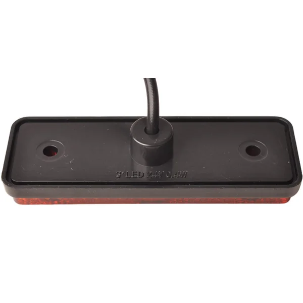 Feu de position orange/jaune 100×34,5×21 mm – câble 2 fils de 10 cm inclus