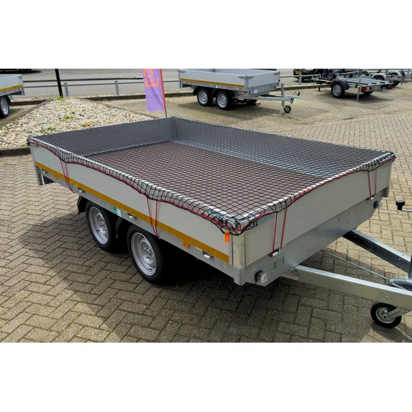 Filet de remorque Premium - 500x350 cm - filet maillé - incluant un bord élastique - résistant aux UV