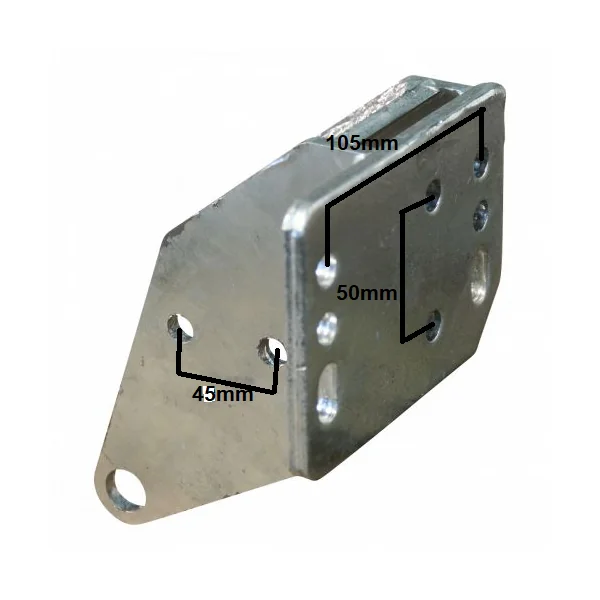 Frein à inertie Support de roue jockey (KF 7.5 - KF 20)