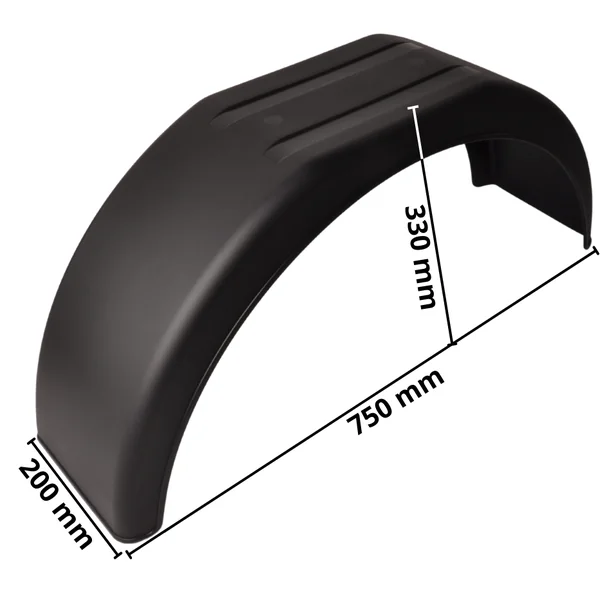 Garde boue 13/14 pouces - 750x200x330 mm