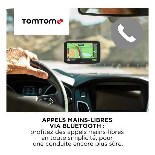 GPS TOMTOM GO ESSENTIAL 6" EUROPE 49 PAYS WIFI - TOMTOM