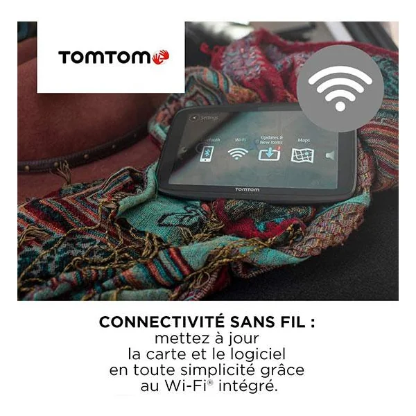 GPS TOMTOM GO ESSENTIAL 6" EUROPE 49 PAYS WIFI - TOMTOM