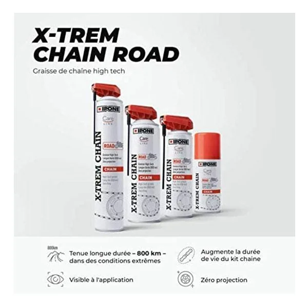 Graisse de Chaîne Route X-TREM CHAIN ROAD 500ML - IPONE