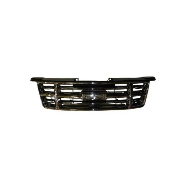 Grille centrale pour ISUZU D-MAX I phase 2 2007-2011, chromée, modèle 4WD, Neuve