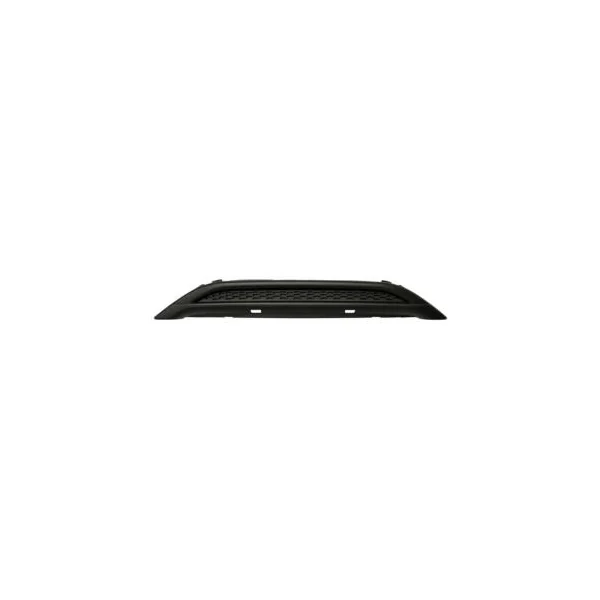 Grille de calandre centrale pour PEUGEOT 208 phase 1, 2012-2015, noire, pare chocs avant, Neuve