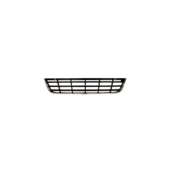 Grille de calandre centrale pour VOLKSWAGEN PASSAT B6 2005-2010, Inférieure, noire-chromé Neuve