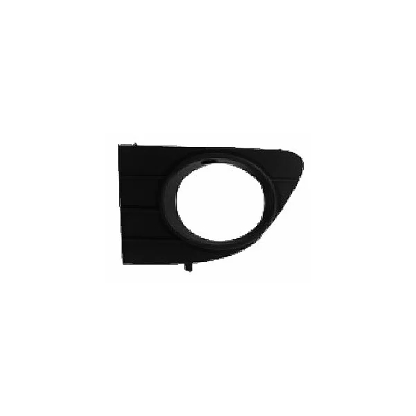 Grille de calandre gauche pour FIAT PUNTO EVO, 2009-2011, gris clair, trou AB, pare chocs avant