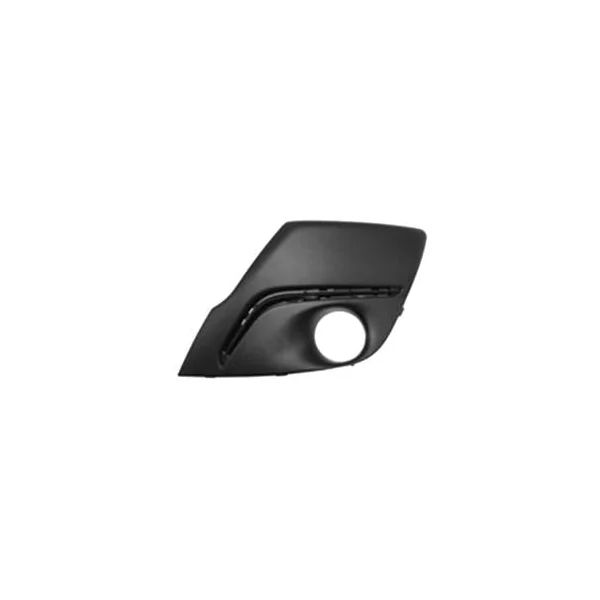 Grille de calandre gauche pour PEUGEOT 107 phase 3, 2012-2014, noire, trou feu antibrouillard, pare