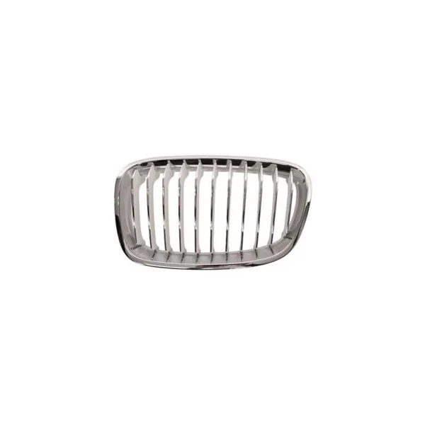 Grille de radiateur avant gauche pour BMW SERIE 1 F20 de 2011 à 2015, mod urban, blanche/chromée