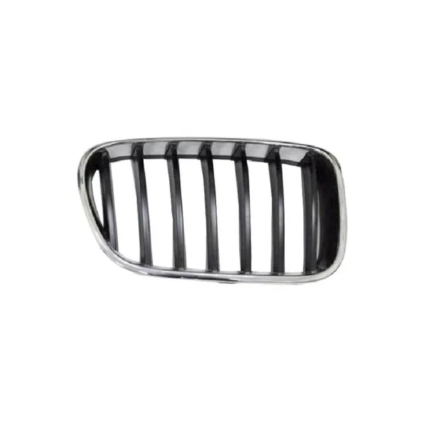 Grille de radiateur droite pour BMW X3 F25 2010-2015, contour chromé, lames noires, Neuve