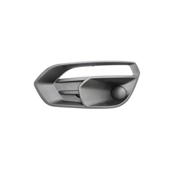 Grille droite pour IVECO DAILY depuis 2019, avec emplacement feu de jour, noire gaufrée, Neuve