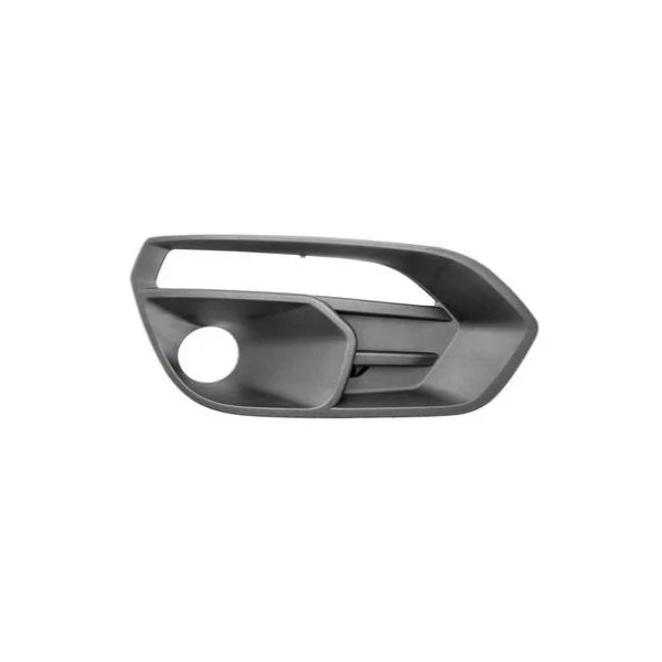 Grille gauche pour IVECO DAILY depuis 2019 avec trous antibrouillard + feu de jour, noire gaufrée, Neuve à peindre