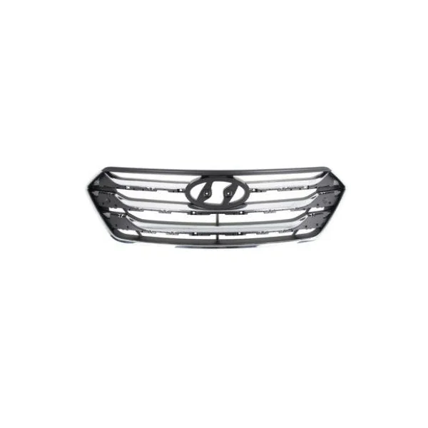 Grille radiateur pour HYUNDAI SANTA FE III phase 2 2012-2014, chromée, Neuve