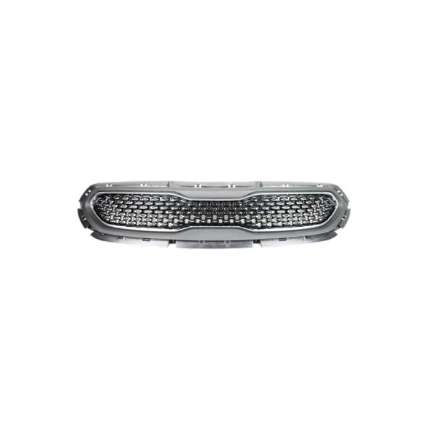 Grille radiateur pour KIA NIRO 2016-2019, noire brillante, cadre chromée, Neuve
