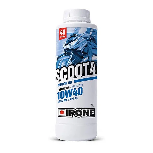 Huile Moteur 4 Temps Semi-Synthétique SCOOT 4 10W40 - IPONE