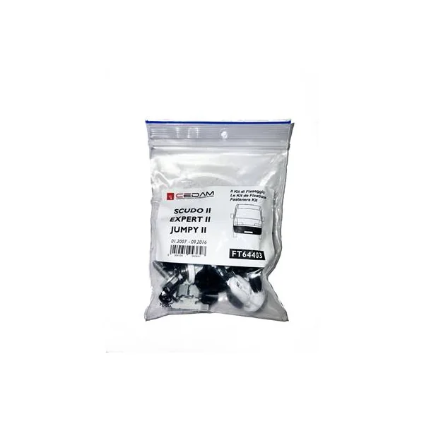 Kit de fixation assemblage Pare chocs avant pour FIAT SCUDO II 2007 à 2016 (Tous modèles), Neuf
