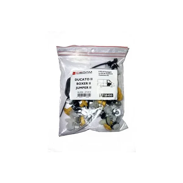 Kit de fixation assemblage Porte avant pour FIAT DUCATO II Phase 1, 2006 à 2014 (Tous modèles), Neuf
