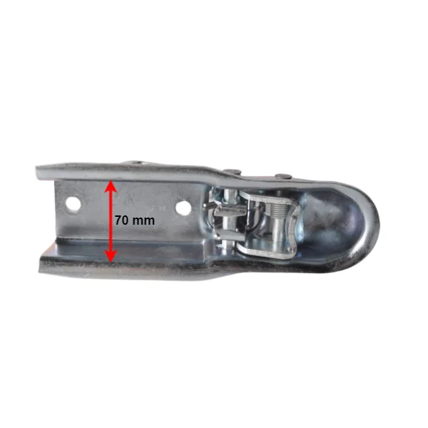 Knott K7,5M - caisse 70 mm - 750 kg - Têtes d'attelage non freinées