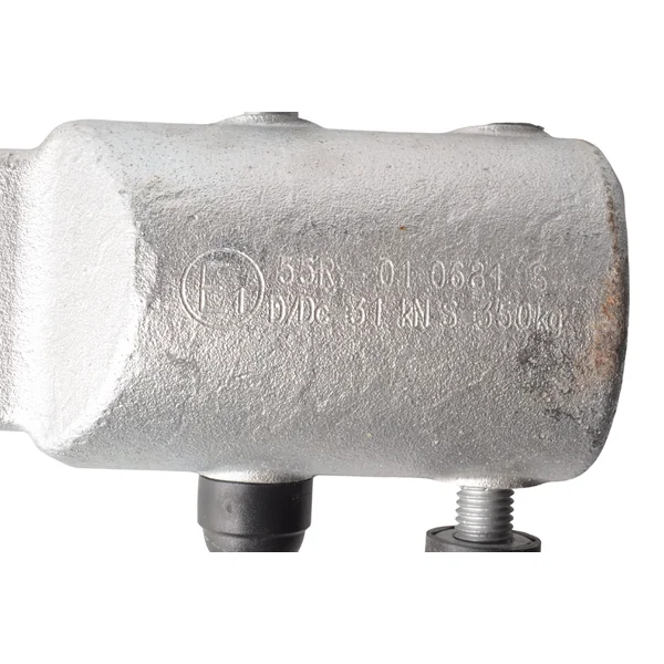 Knott KFG35/KFGI35 - œillet DIN/œillet d'attelage - rond 60 mm - 3500 kg - pour Remorque freinée