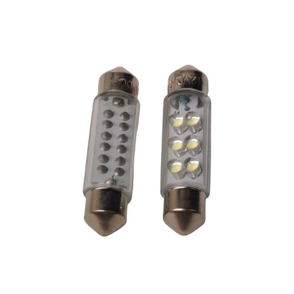 Lampes à tubes LED en set de deux pièces 12V Lumière super claire.