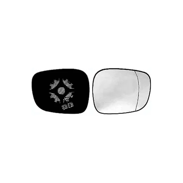 Miroir Glace rétroviseur droit pour BMW X1 E84 ph. 1 2009-2012, dégivrant, anti-éblouissant ELECTRO chroméD, Neuf