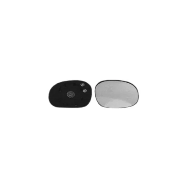 Miroir Glace rétroviseur droit pour CITROËN C3 I phase 1, 2002-2005, dégivrant, à clipser, Neuf