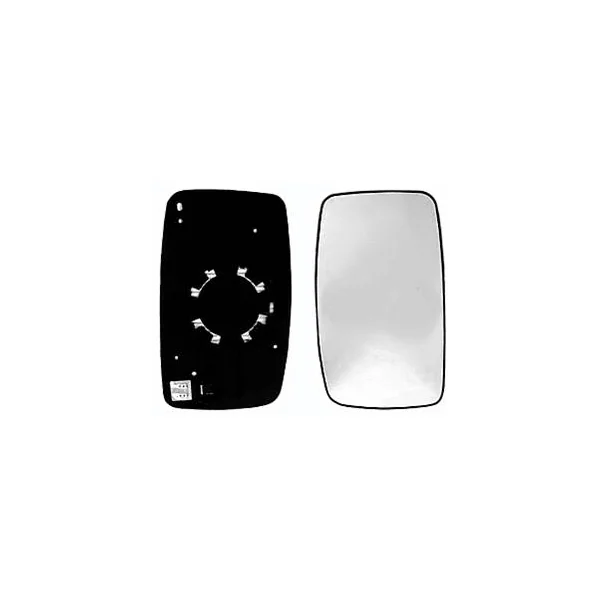 Miroir Glace rétroviseur droit pour FIAT SCUDO II 2007-2016, à clipser, Neuf